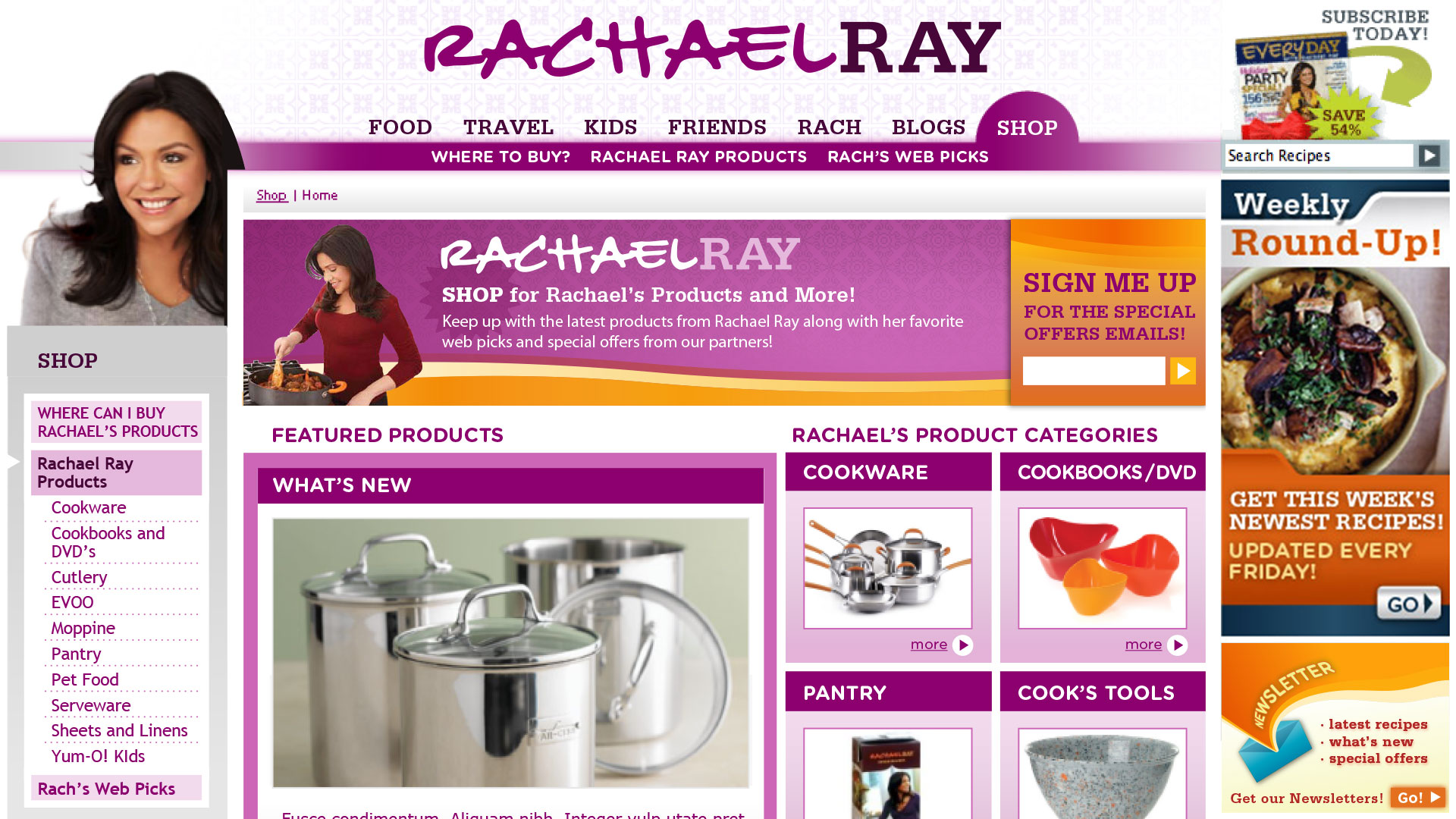 Rachael Ray 2.0 :: The Chopping Block, Inc